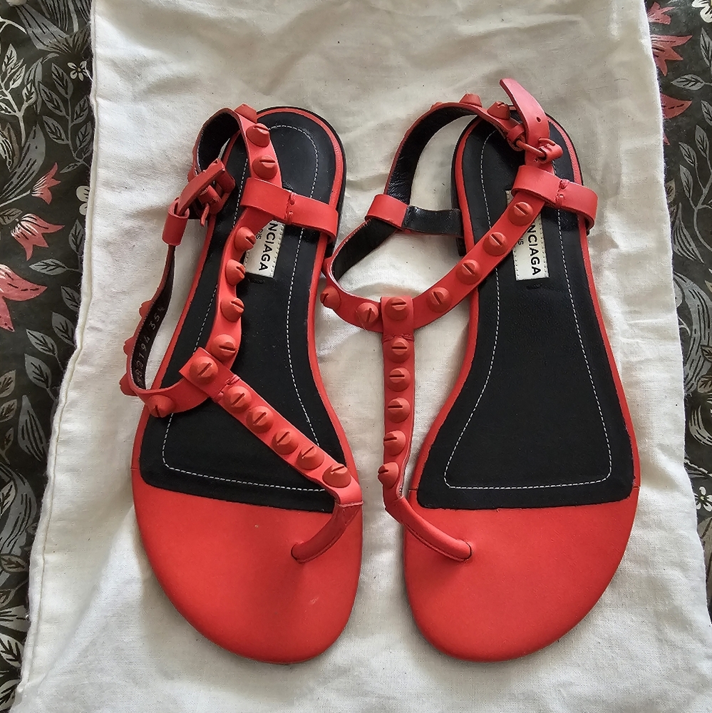 Balenciaga Stud Sandals